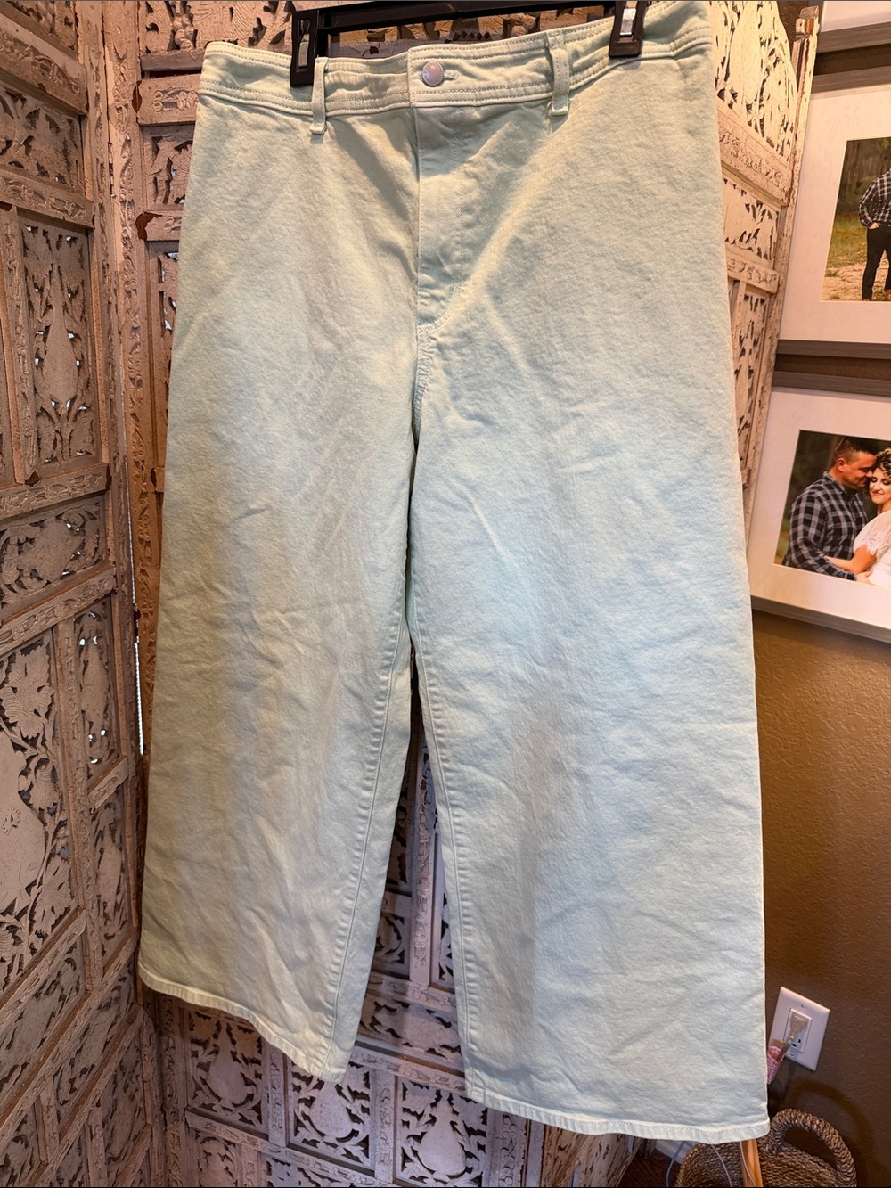 Universal Thread Sailor Wide Leg Mint Green Jeans